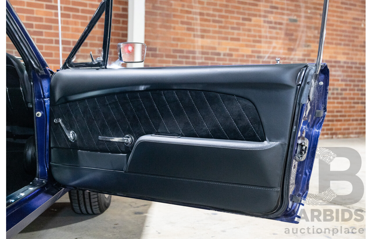 01/1967 Ford Mustang Hardtop 2d Coupe Metallic Blue 289ci V8 4.7L