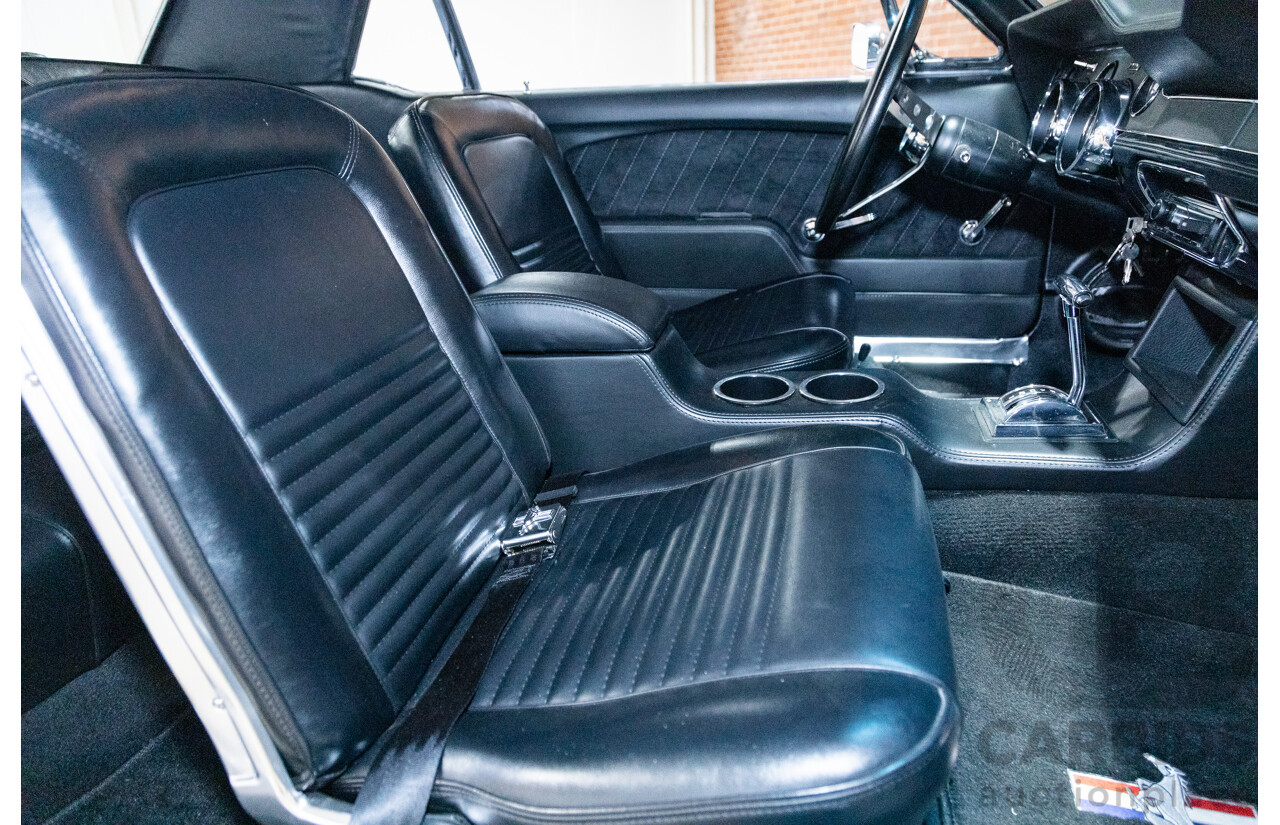 01/1967 Ford Mustang Hardtop 2d Coupe Metallic Blue 289ci V8 4.7L