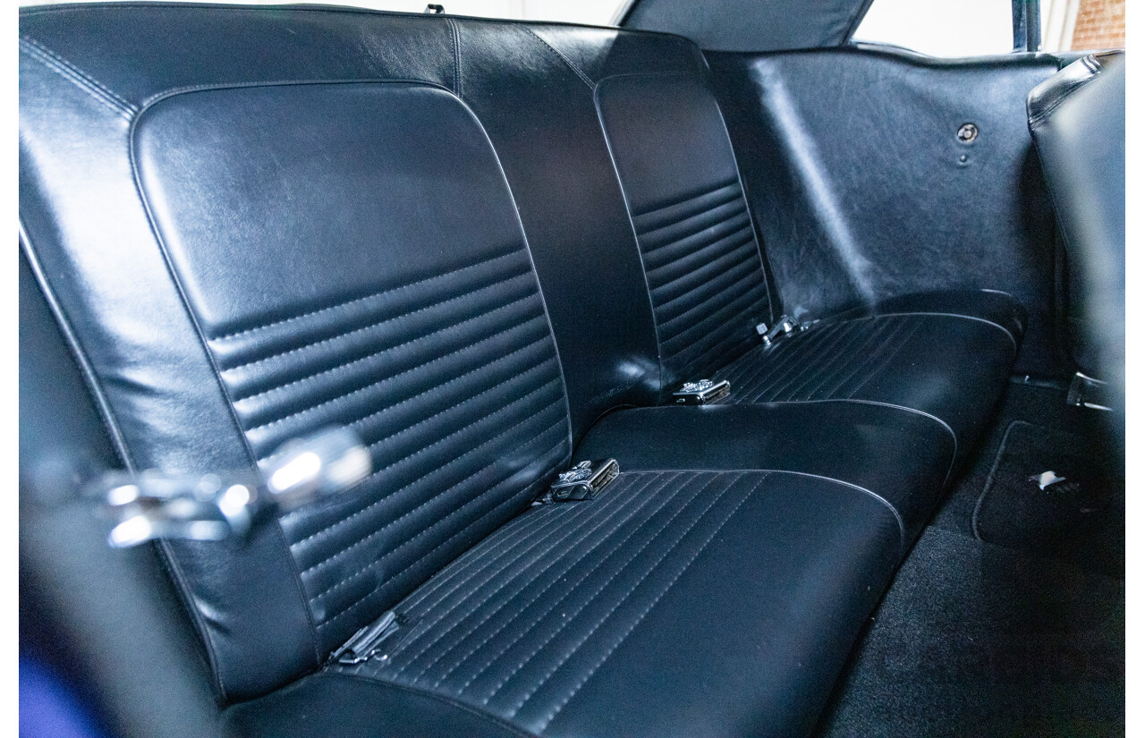 01/1967 Ford Mustang Hardtop 2d Coupe Metallic Blue 289ci V8 4.7L