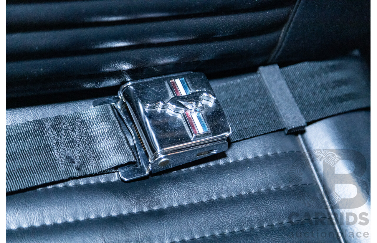 01/1967 Ford Mustang Hardtop 2d Coupe Metallic Blue 289ci V8 4.7L