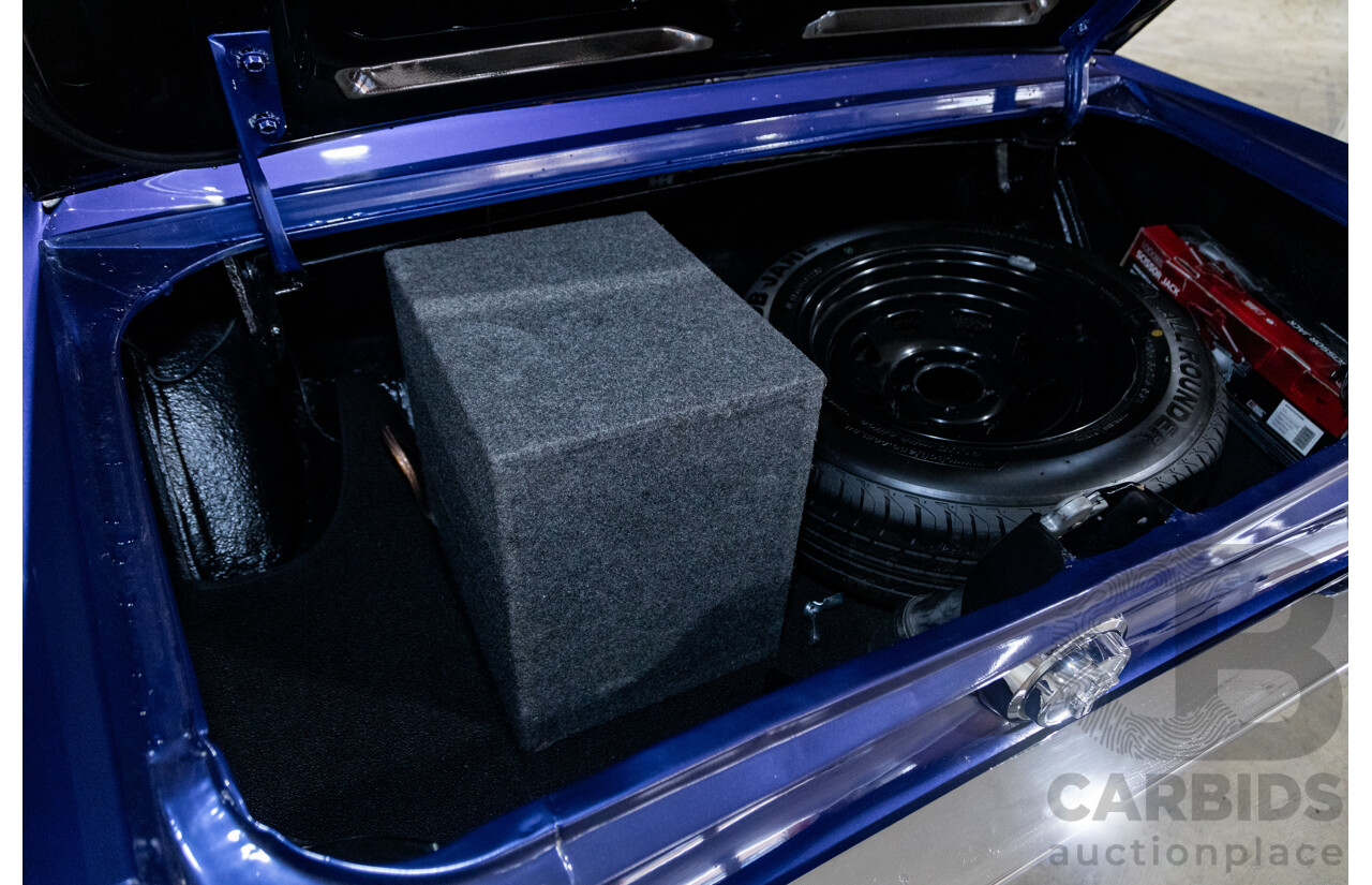 01/1967 Ford Mustang Hardtop 2d Coupe Metallic Blue 289ci V8 4.7L