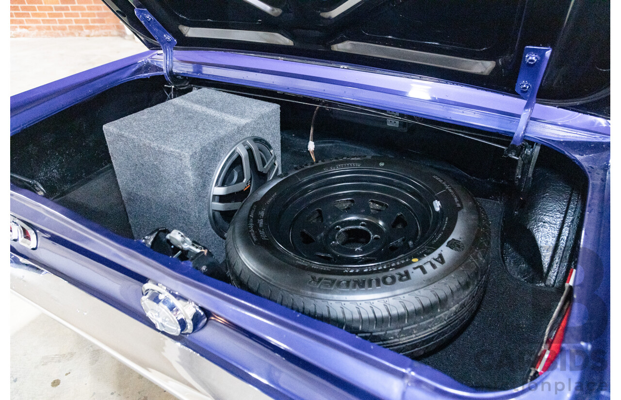 01/1967 Ford Mustang Hardtop 2d Coupe Metallic Blue 289ci V8 4.7L