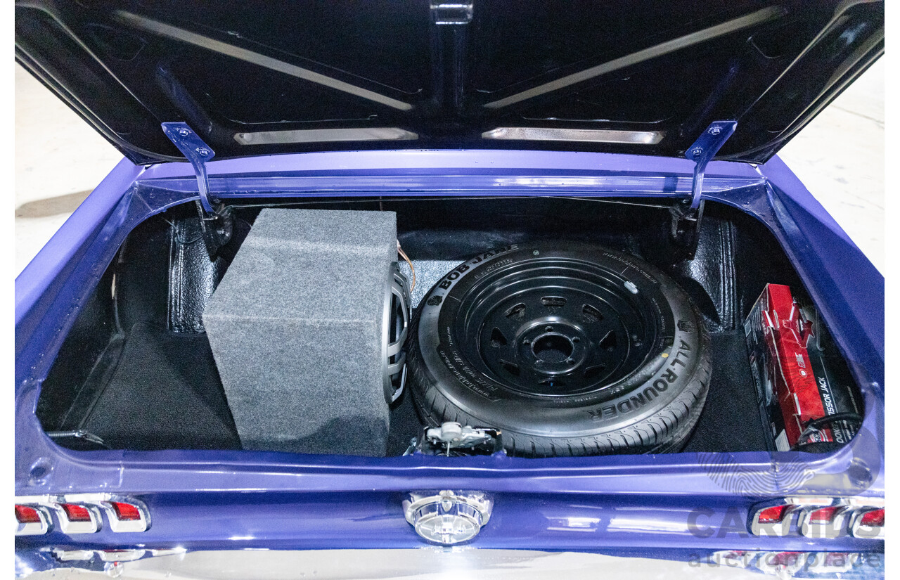 01/1967 Ford Mustang Hardtop 2d Coupe Metallic Blue 289ci V8 4.7L