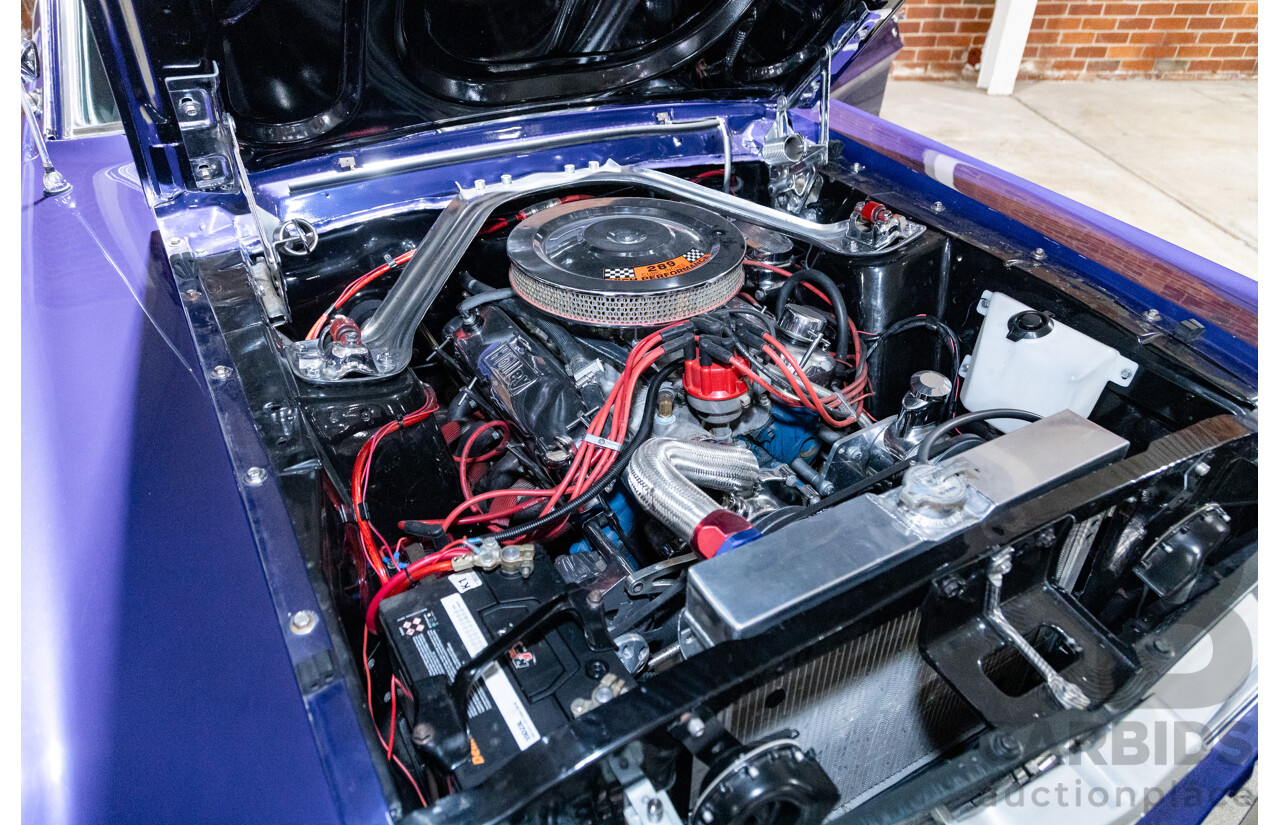 01/1967 Ford Mustang Hardtop 2d Coupe Metallic Blue 289ci V8 4.7L