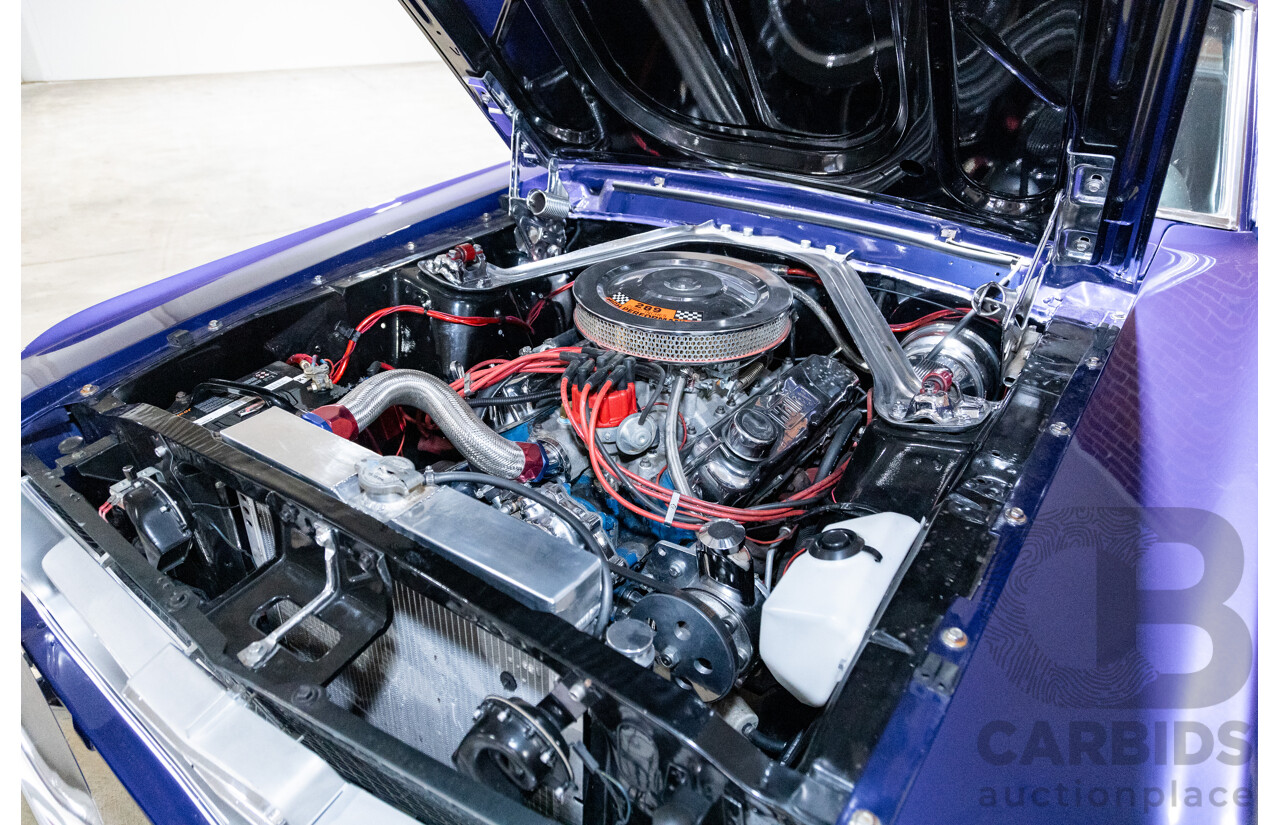 01/1967 Ford Mustang Hardtop 2d Coupe Metallic Blue 289ci V8 4.7L