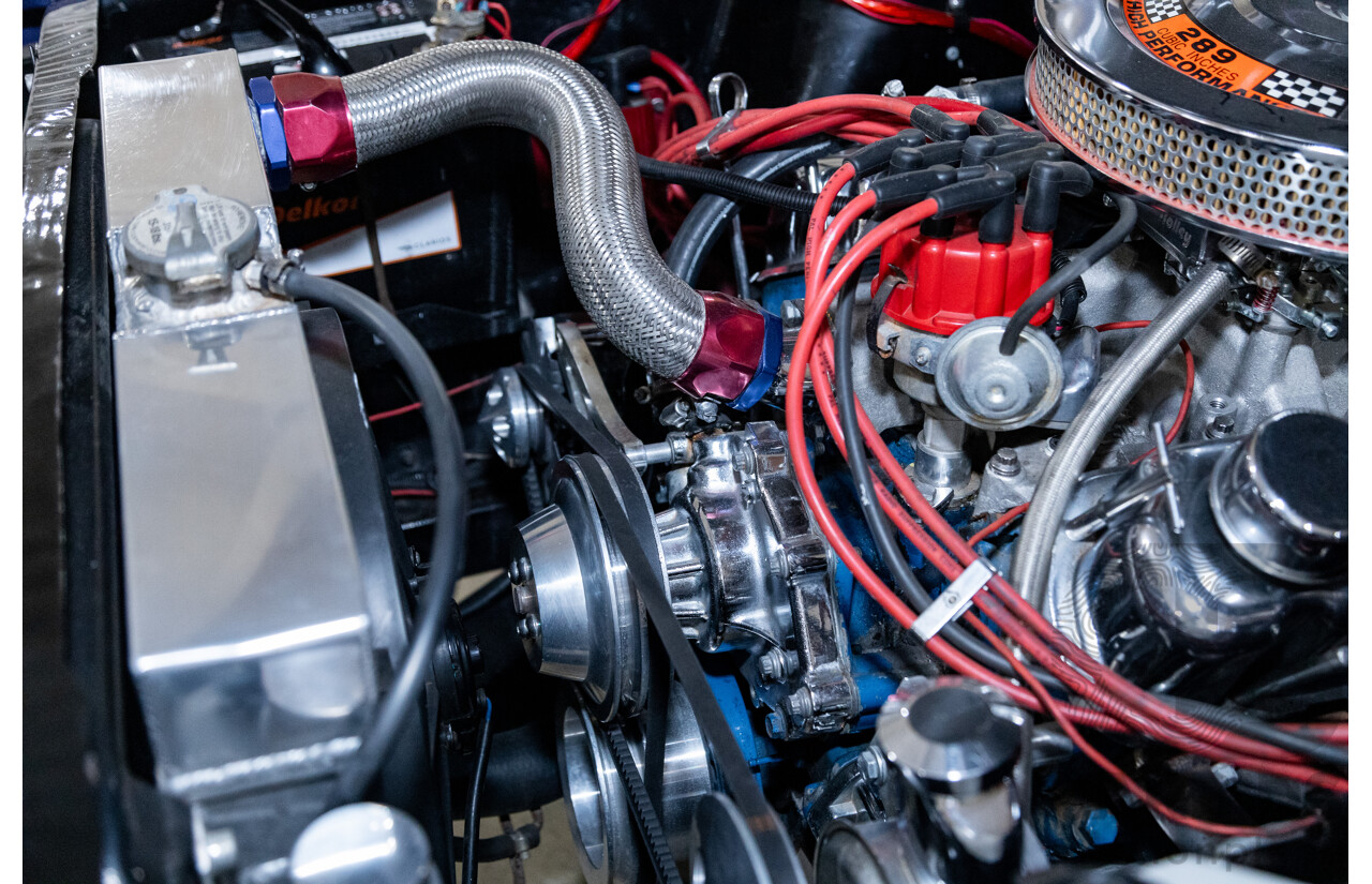 01/1967 Ford Mustang Hardtop 2d Coupe Metallic Blue 289ci V8 4.7L