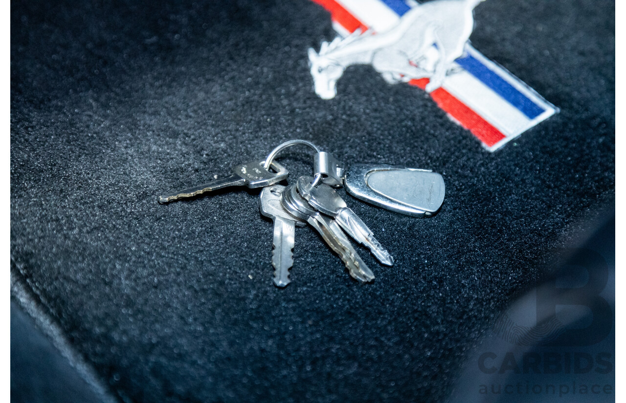 01/1967 Ford Mustang Hardtop 2d Coupe Metallic Blue 289ci V8 4.7L