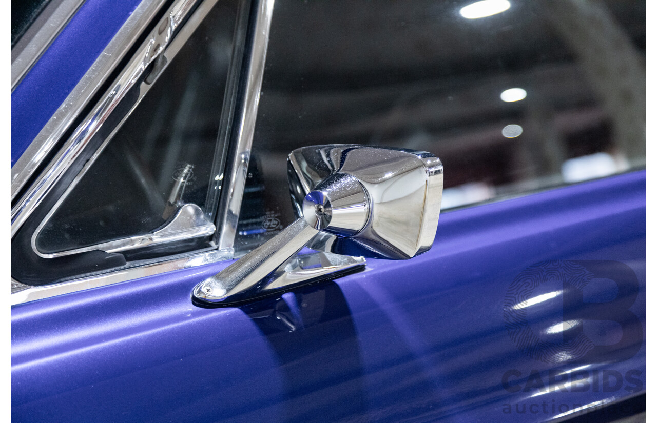 01/1967 Ford Mustang Hardtop 2d Coupe Metallic Blue 289ci V8 4.7L