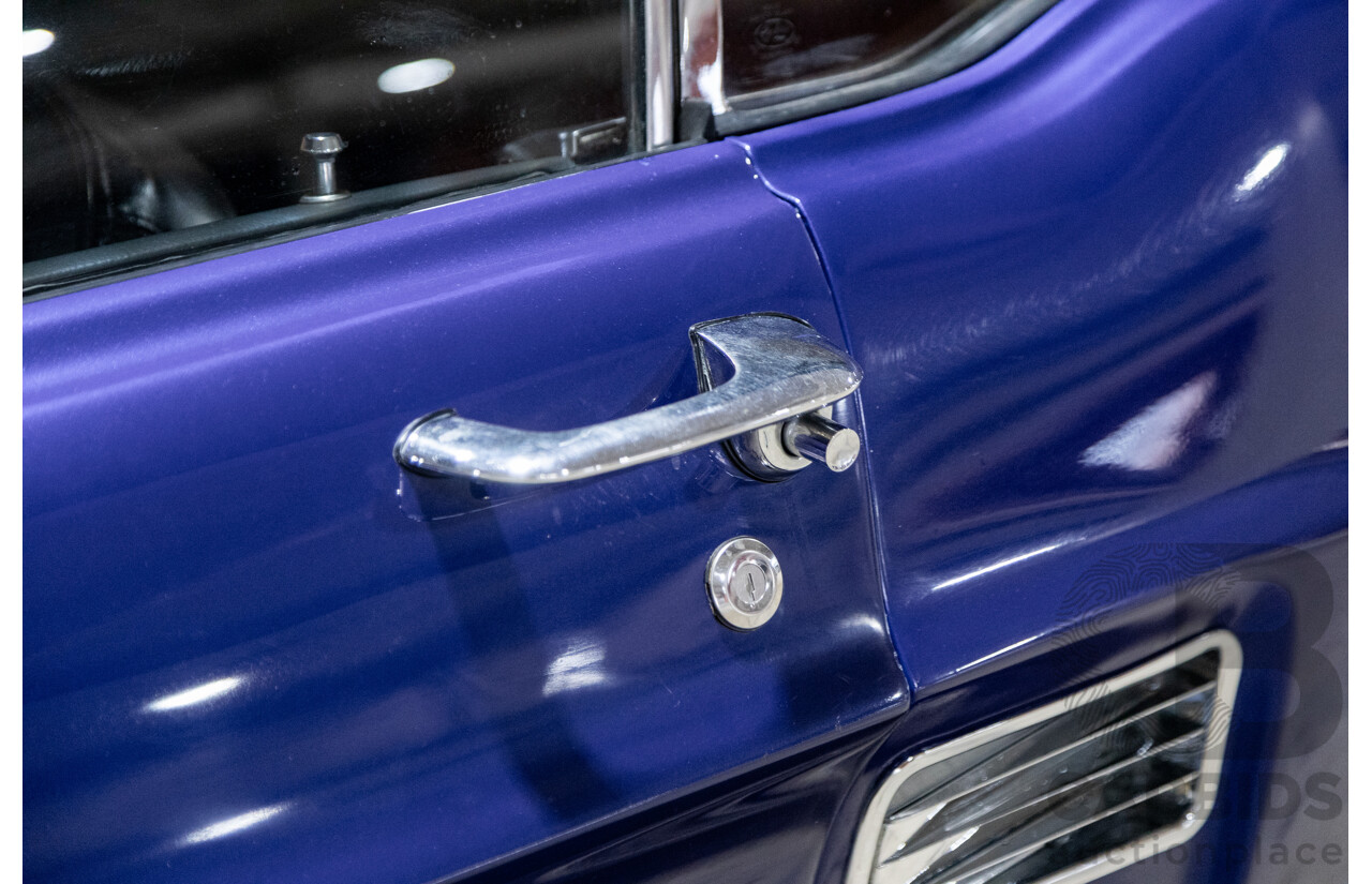 01/1967 Ford Mustang Hardtop 2d Coupe Metallic Blue 289ci V8 4.7L