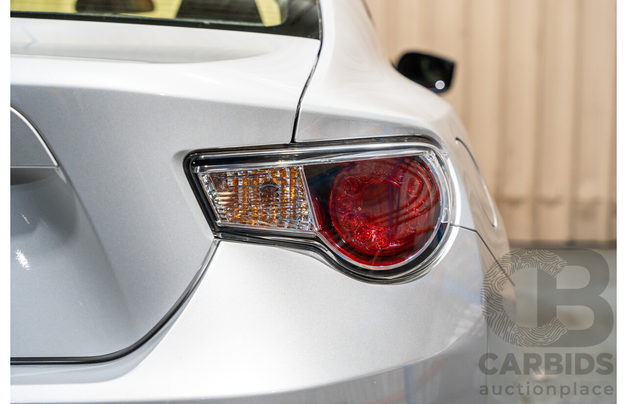 7/2012 Toyota 86 GT ZN6 2d Coupe Metallic Silver 2.0L