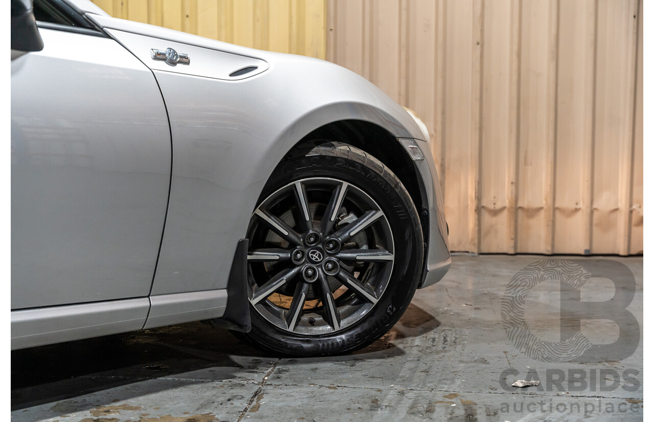 7/2012 Toyota 86 GT ZN6 2d Coupe Metallic Silver 2.0L