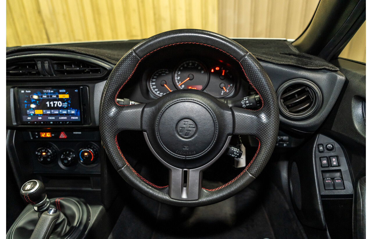 7/2012 Toyota 86 GT ZN6 2d Coupe Metallic Silver 2.0L