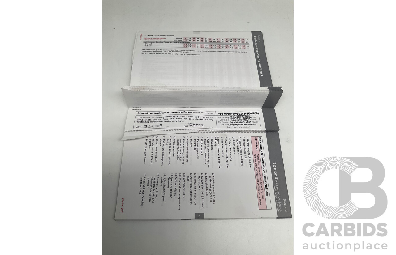 7/2012 Toyota 86 GT ZN6 2d Coupe Metallic Silver 2.0L