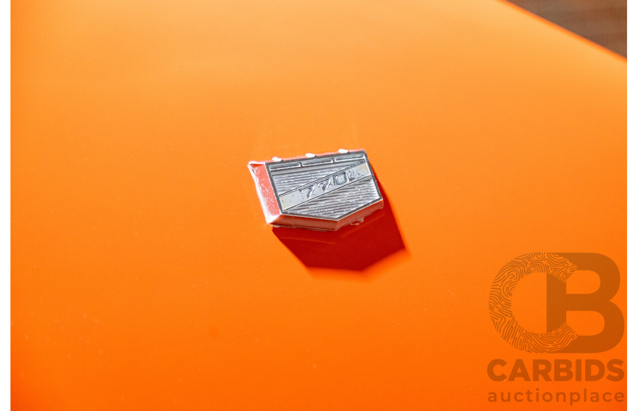 1/1972 Chrysler Valiant Regal 770 VH Hardtop 2d Coupe Hemi Orange 318ci Fireball V8 5.2L - Original Survivor Car