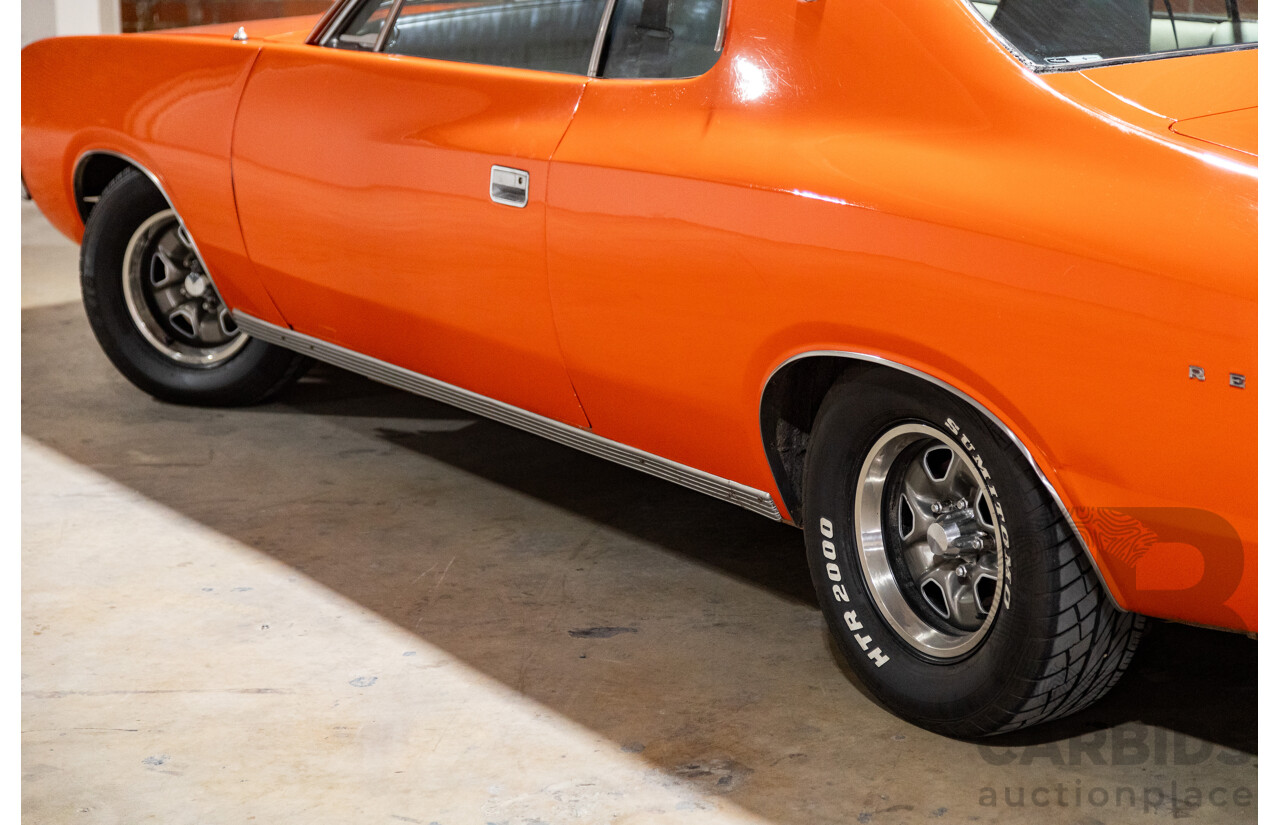 1/1972 Chrysler Valiant Regal 770 VH Hardtop 2d Coupe Hemi Orange 318ci Fireball V8 5.2L - Original Survivor Car