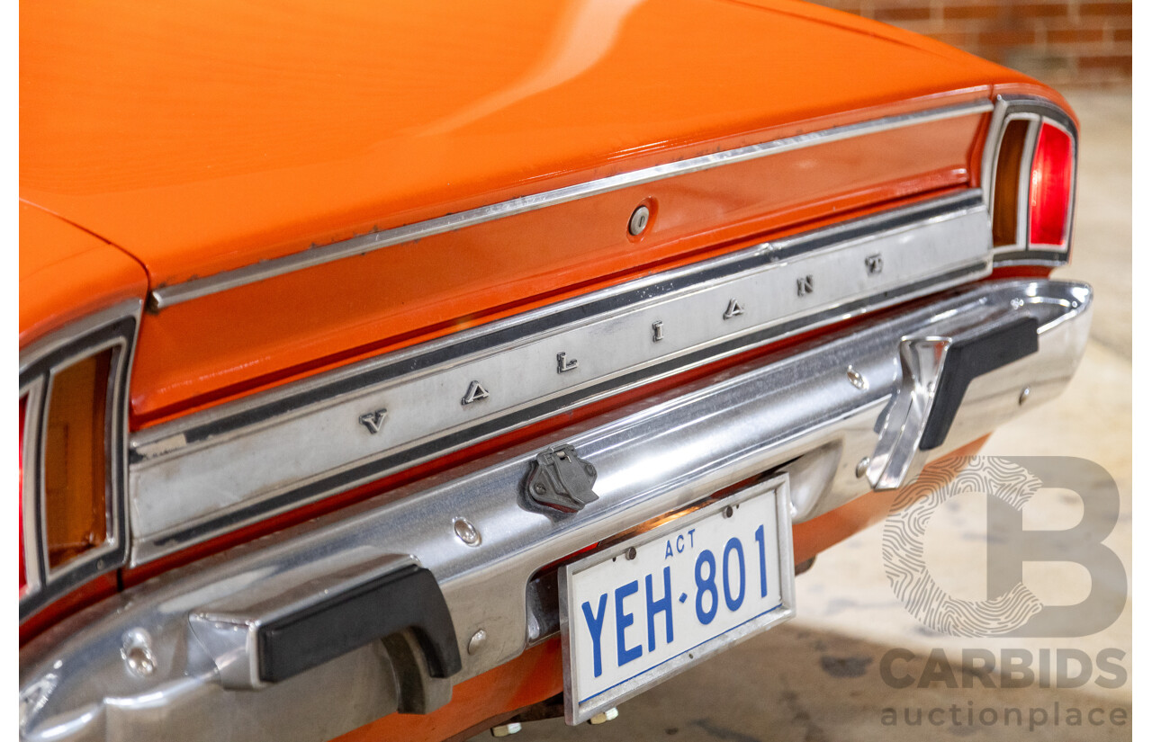 1/1972 Chrysler Valiant Regal 770 VH Hardtop 2d Coupe Hemi Orange 318ci Fireball V8 5.2L - Original Survivor Car