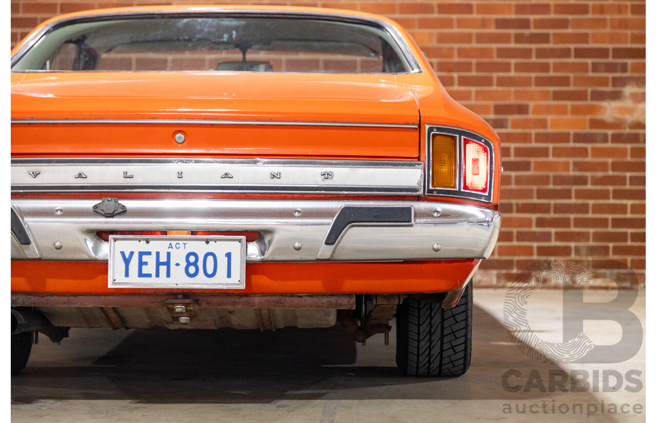 1/1972 Chrysler Valiant Regal 770 VH Hardtop 2d Coupe Hemi Orange 318ci Fireball V8 5.2L - Original Survivor Car