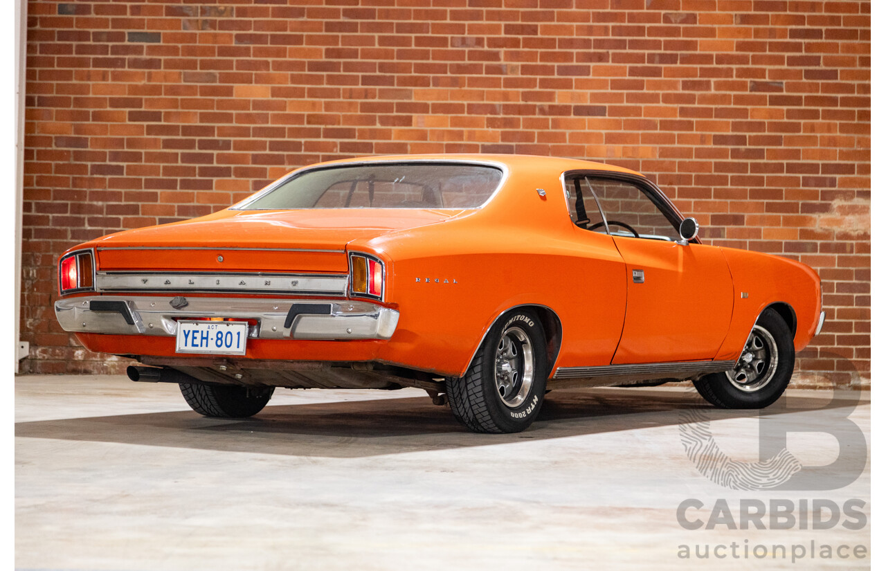 1/1972 Chrysler Valiant Regal 770 VH Hardtop 2d Coupe Hemi Orange 318ci Fireball V8 5.2L - Original Survivor Car