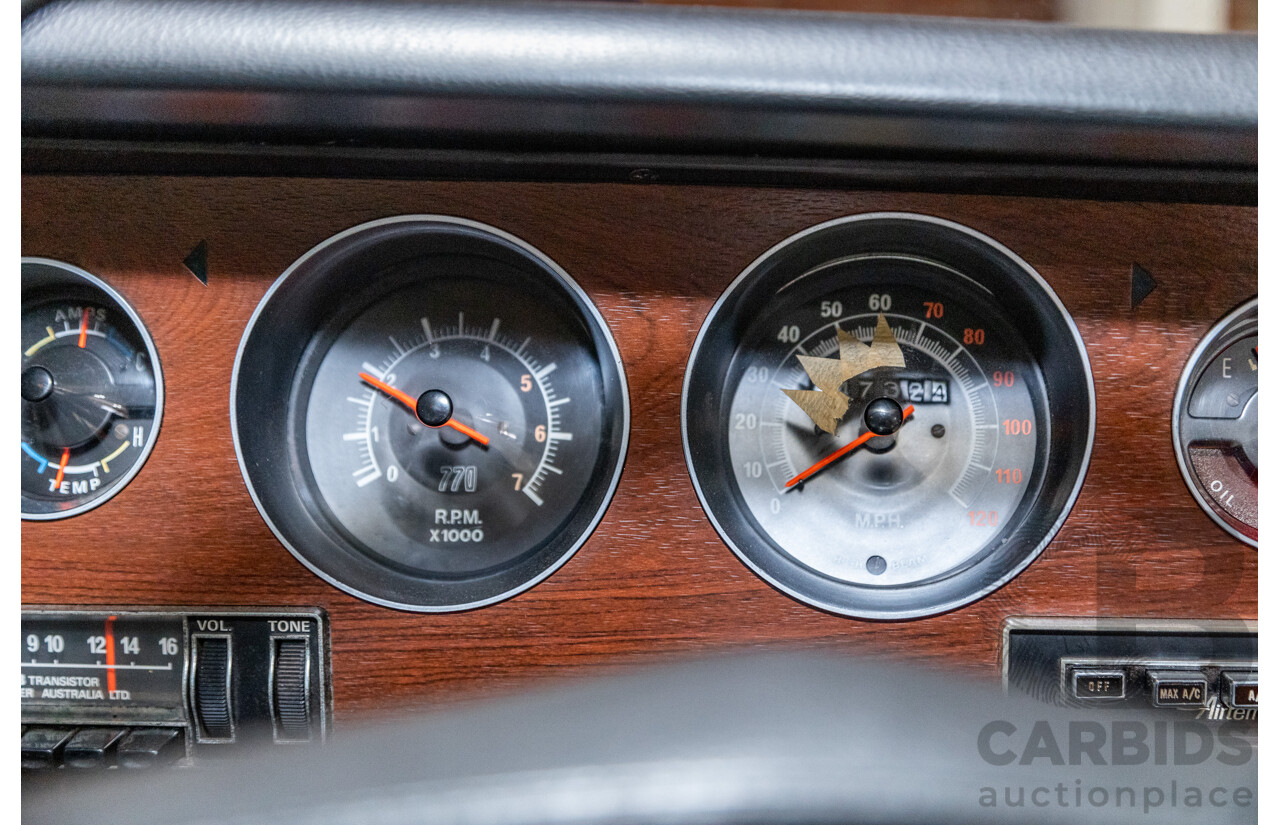 1/1972 Chrysler Valiant Regal 770 VH Hardtop 2d Coupe Hemi Orange 318ci Fireball V8 5.2L - Original Survivor Car