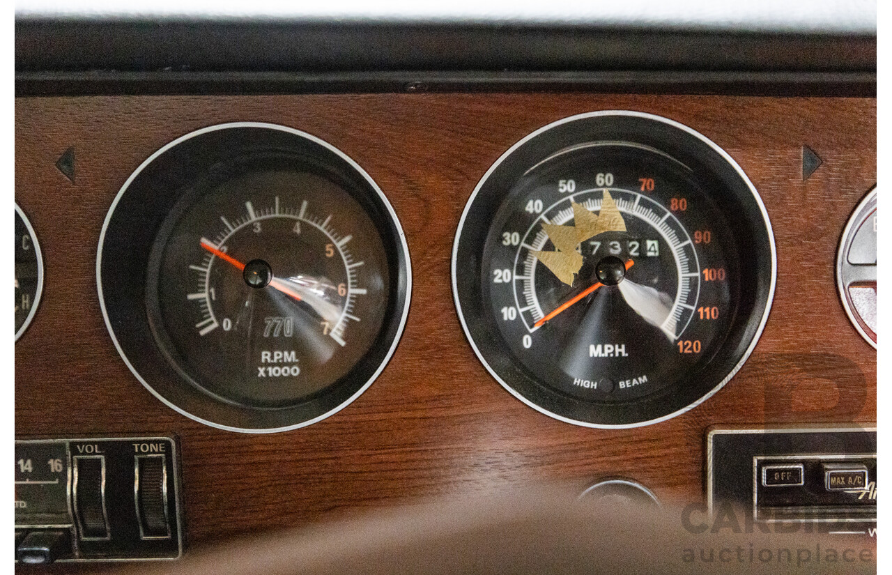 1/1972 Chrysler Valiant Regal 770 VH Hardtop 2d Coupe Hemi Orange 318ci Fireball V8 5.2L - Original Survivor Car