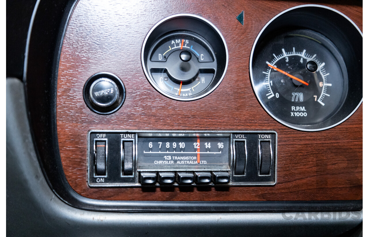 1/1972 Chrysler Valiant Regal 770 VH Hardtop 2d Coupe Hemi Orange 318ci Fireball V8 5.2L - Original Survivor Car