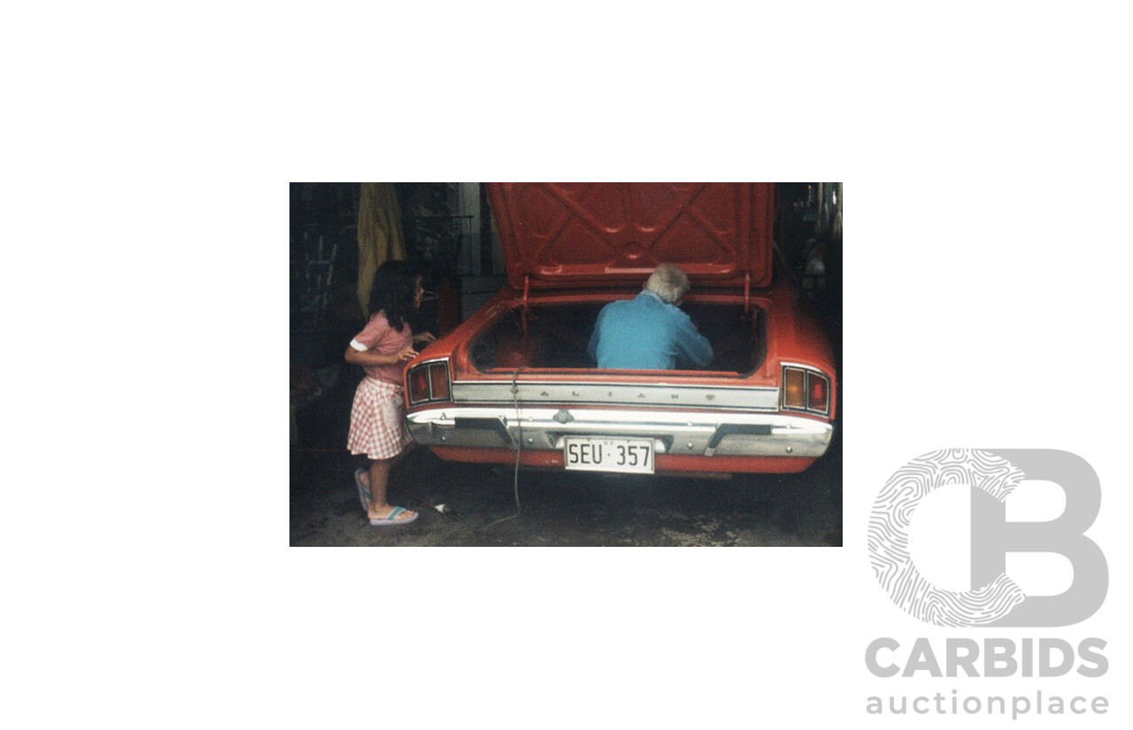 1/1972 Chrysler Valiant Regal 770 VH Hardtop 2d Coupe Hemi Orange 318ci Fireball V8 5.2L - Original Survivor Car