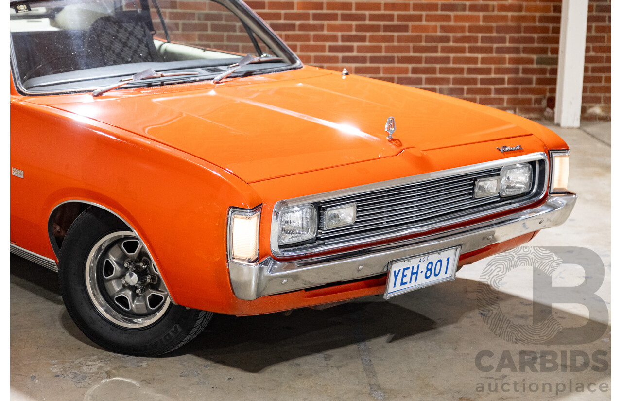 1/1972 Chrysler Valiant Regal 770 VH Hardtop 2d Coupe Hemi Orange 318ci Fireball V8 5.2L - Original Survivor Car