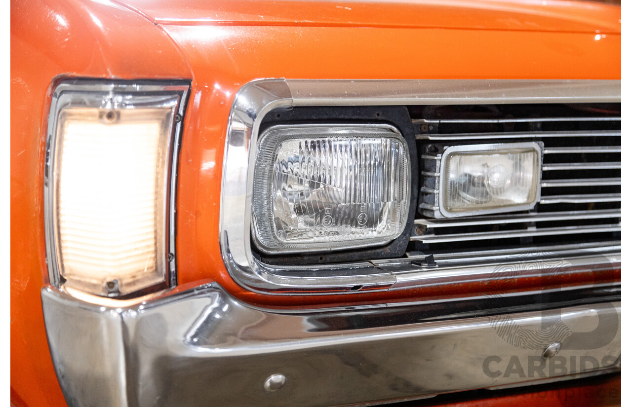 1/1972 Chrysler Valiant Regal 770 VH Hardtop 2d Coupe Hemi Orange 318ci Fireball V8 5.2L - Original Survivor Car