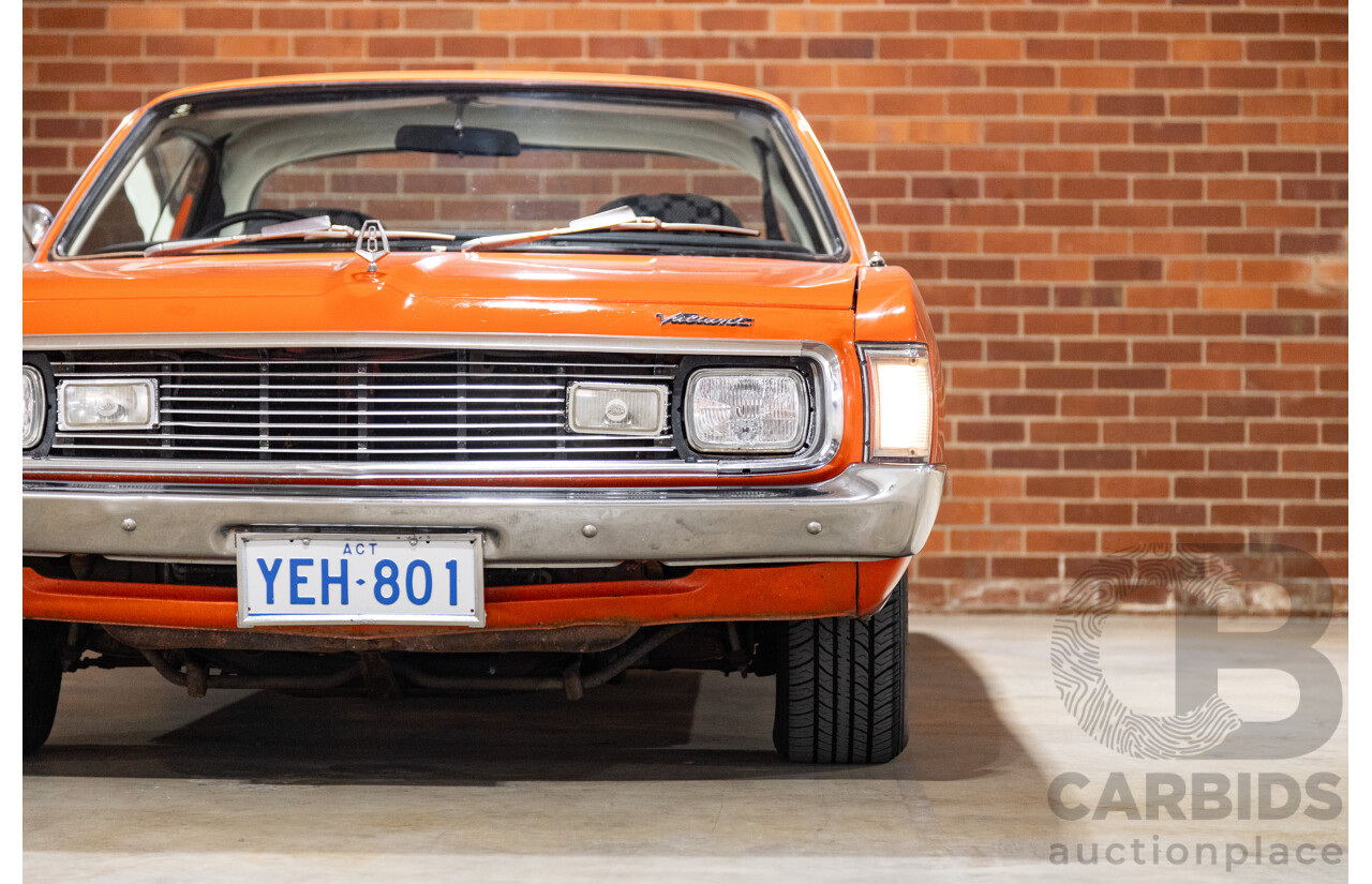 1/1972 Chrysler Valiant Regal 770 VH Hardtop 2d Coupe Hemi Orange 318ci Fireball V8 5.2L - Original Survivor Car