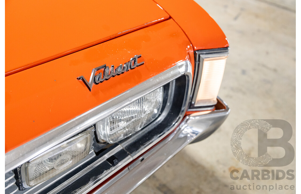 1/1972 Chrysler Valiant Regal 770 VH Hardtop 2d Coupe Hemi Orange 318ci Fireball V8 5.2L - Original Survivor Car