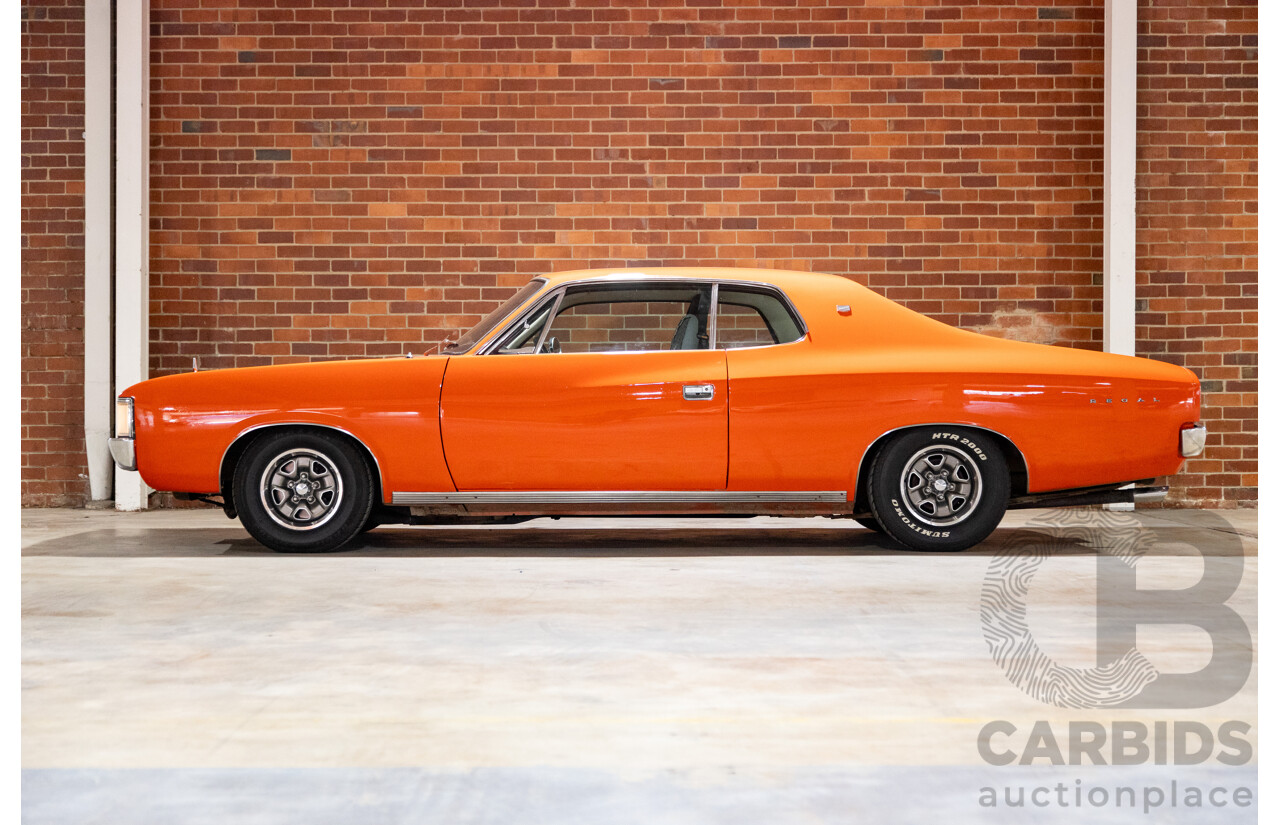 1/1972 Chrysler Valiant Regal 770 VH Hardtop 2d Coupe Hemi Orange 318ci Fireball V8 5.2L - Original Survivor Car