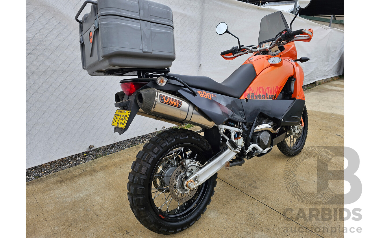 12/2006 KTM Adventure S Motor Cycle