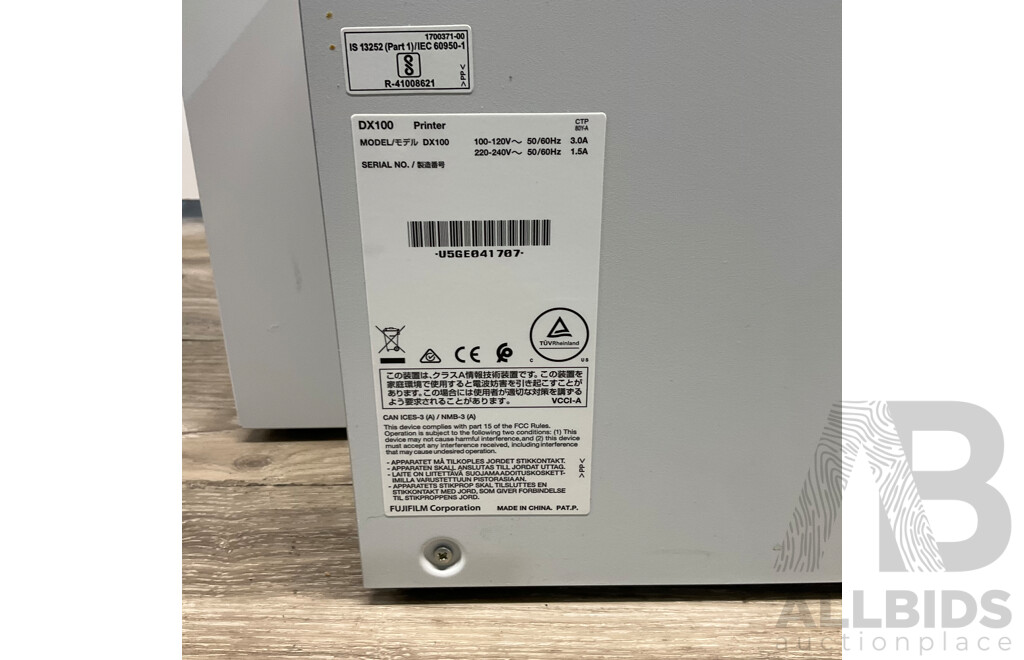 FUJIFILM Frontier-S DX100 Printer