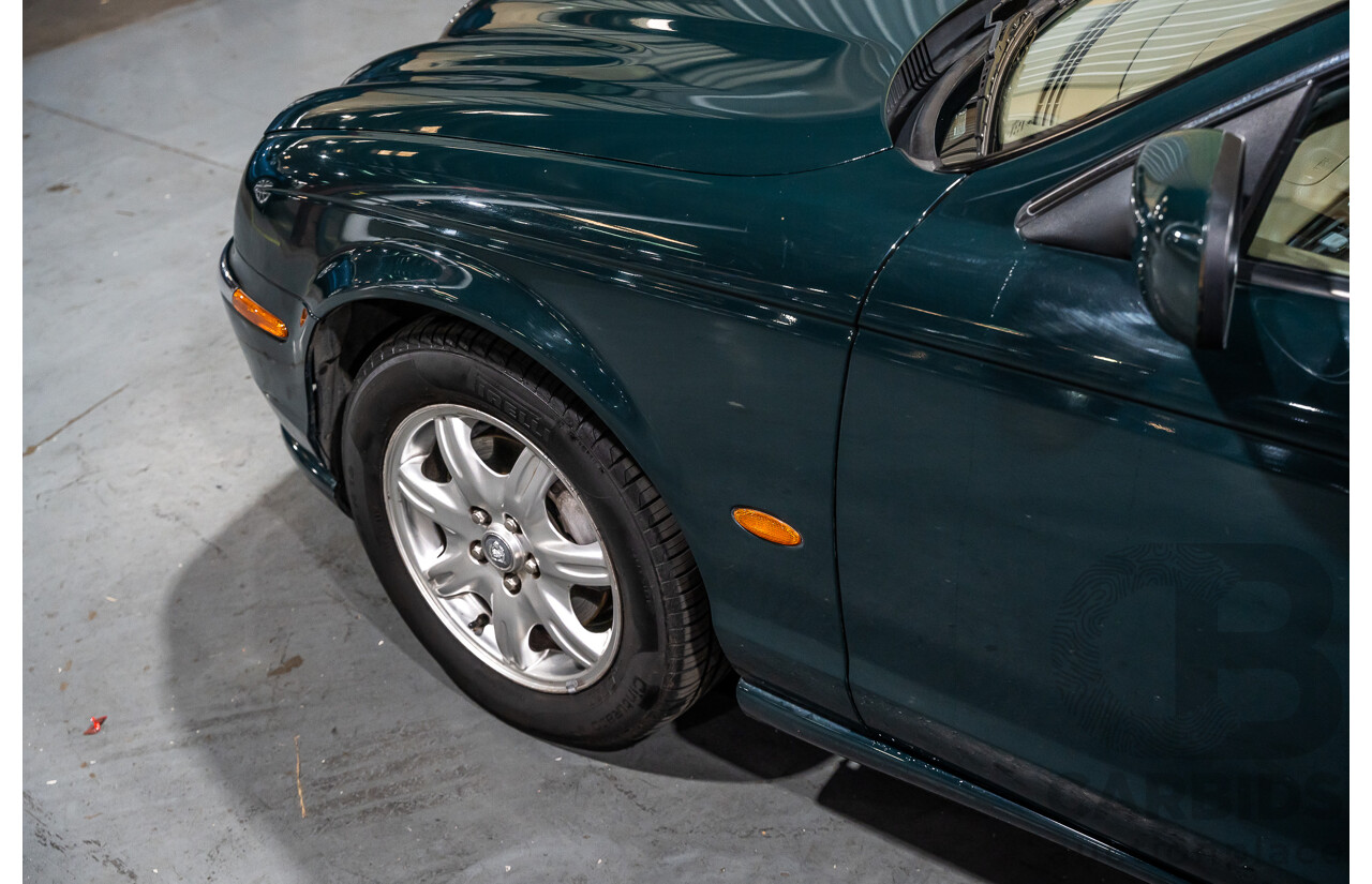 06/2001 Jaguar S Type V6 MY01 4d Sedan Green V6 3.0L