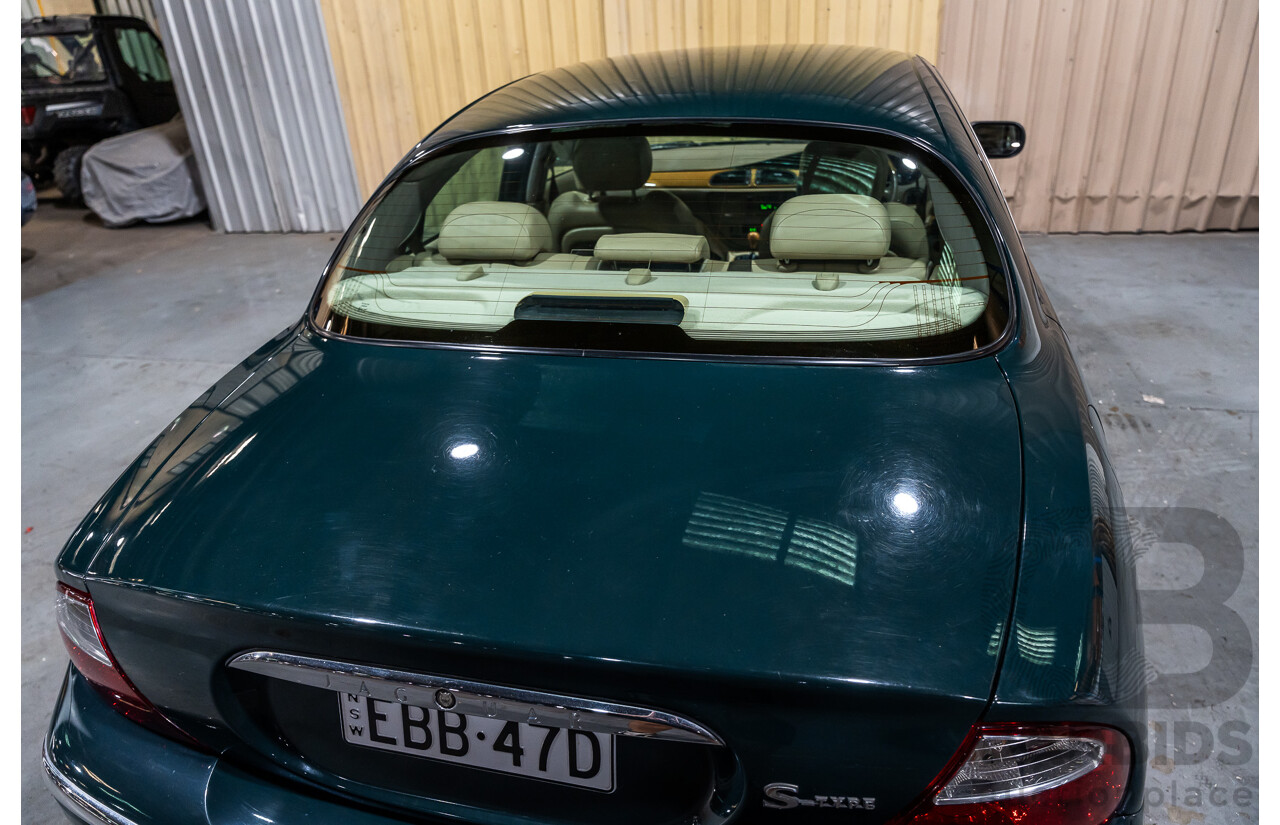06/2001 Jaguar S Type V6 MY01 4d Sedan Green V6 3.0L