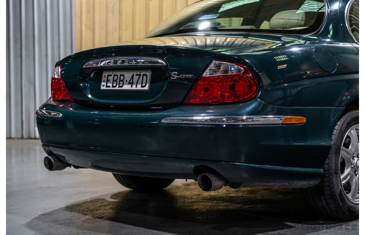 06/2001 Jaguar S Type V6 MY01 4d Sedan Green V6 3.0L
