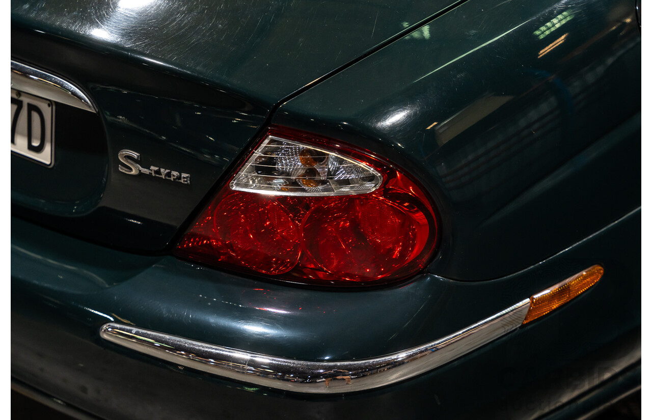 06/2001 Jaguar S Type V6 MY01 4d Sedan Green V6 3.0L