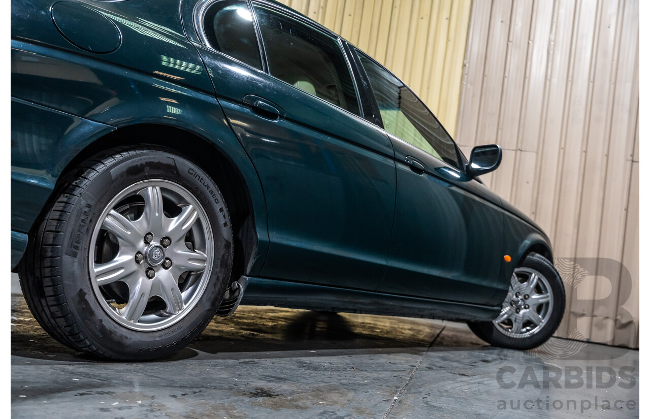 06/2001 Jaguar S Type V6 MY01 4d Sedan Green V6 3.0L