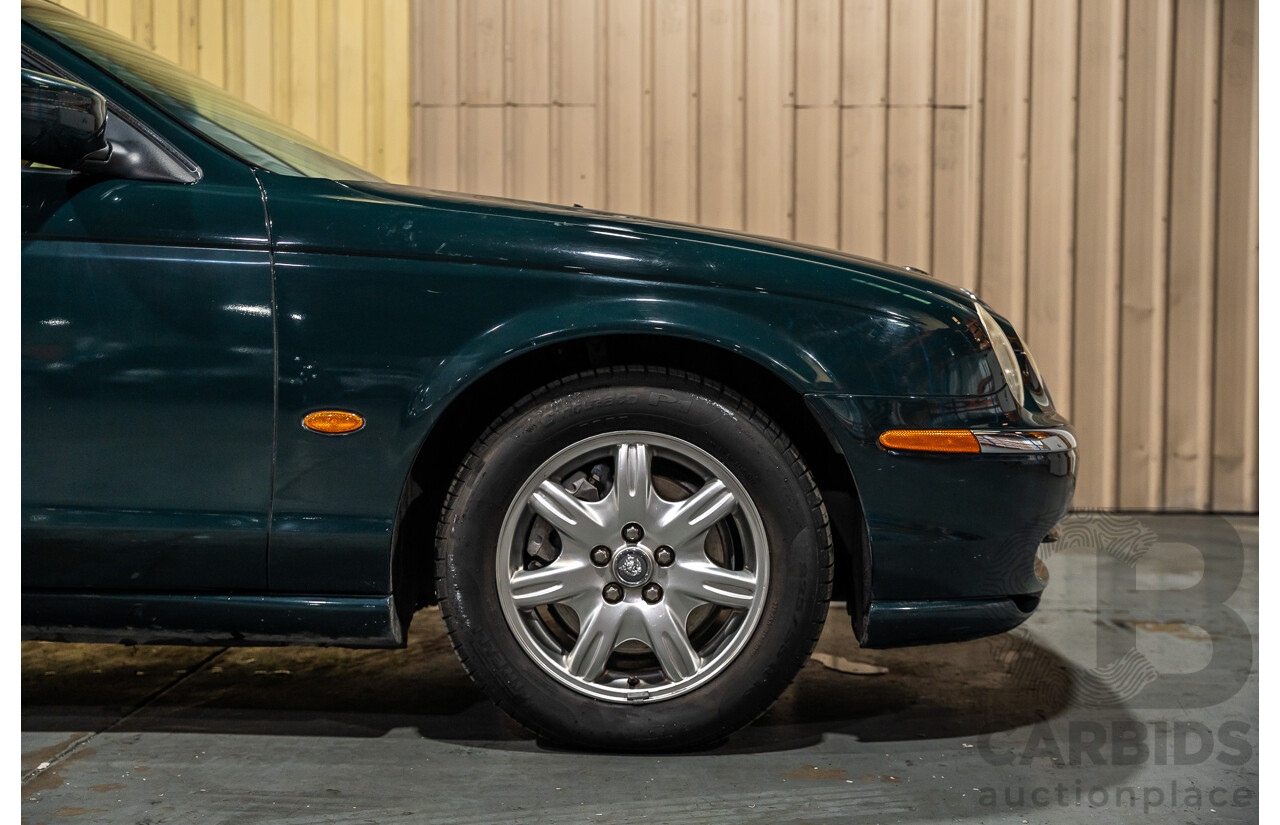 06/2001 Jaguar S Type V6 MY01 4d Sedan Green V6 3.0L