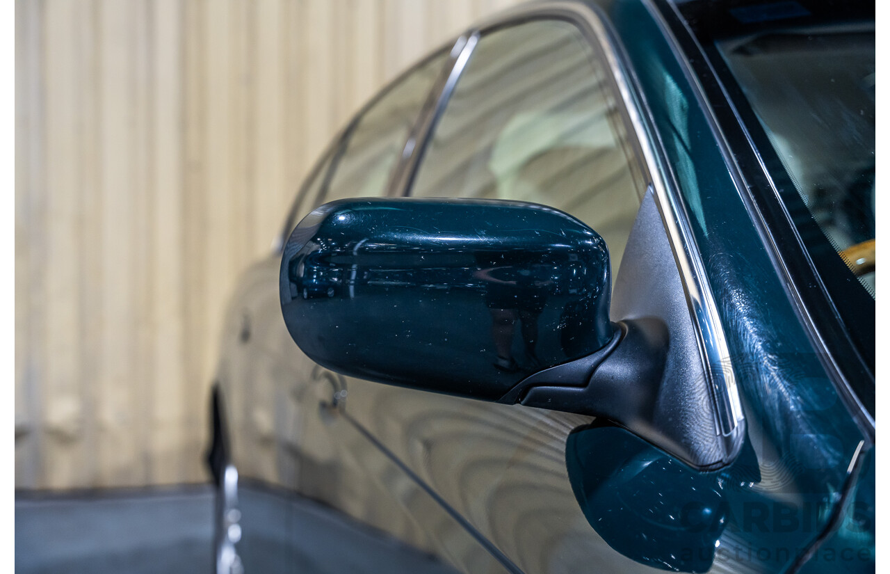 06/2001 Jaguar S Type V6 MY01 4d Sedan Green V6 3.0L