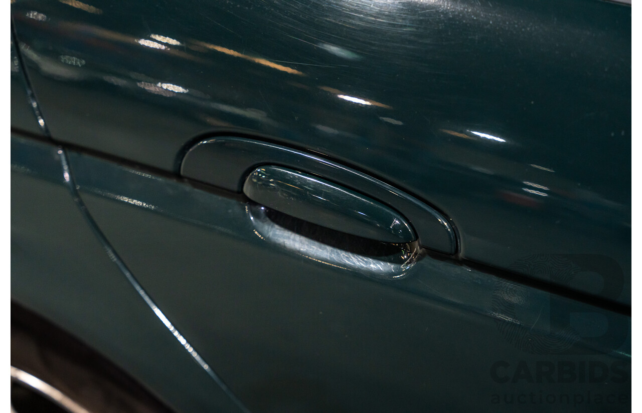 06/2001 Jaguar S Type V6 MY01 4d Sedan Green V6 3.0L