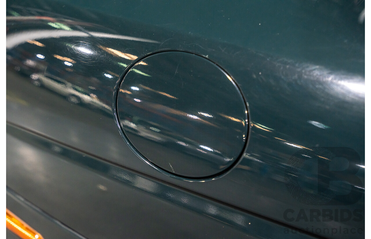 06/2001 Jaguar S Type V6 MY01 4d Sedan Green V6 3.0L