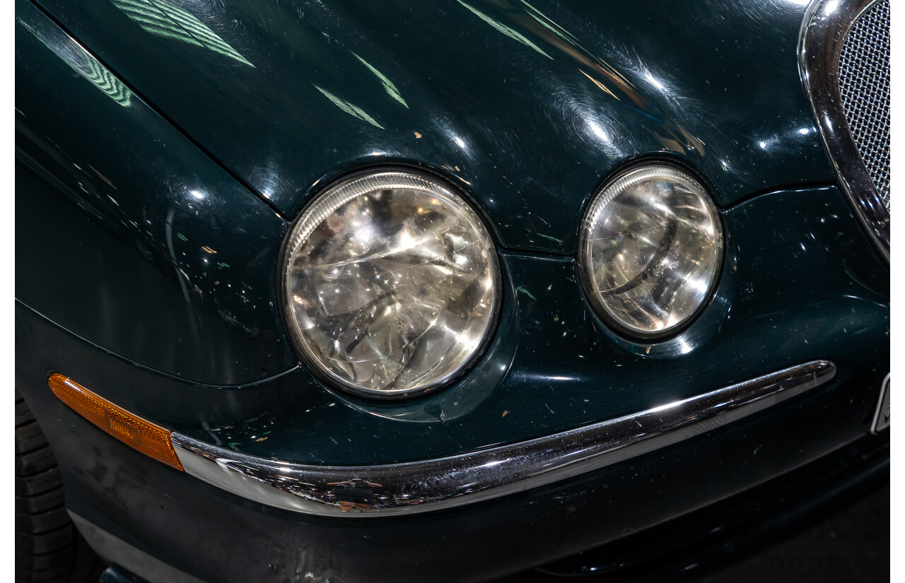 06/2001 Jaguar S Type V6 MY01 4d Sedan Green V6 3.0L