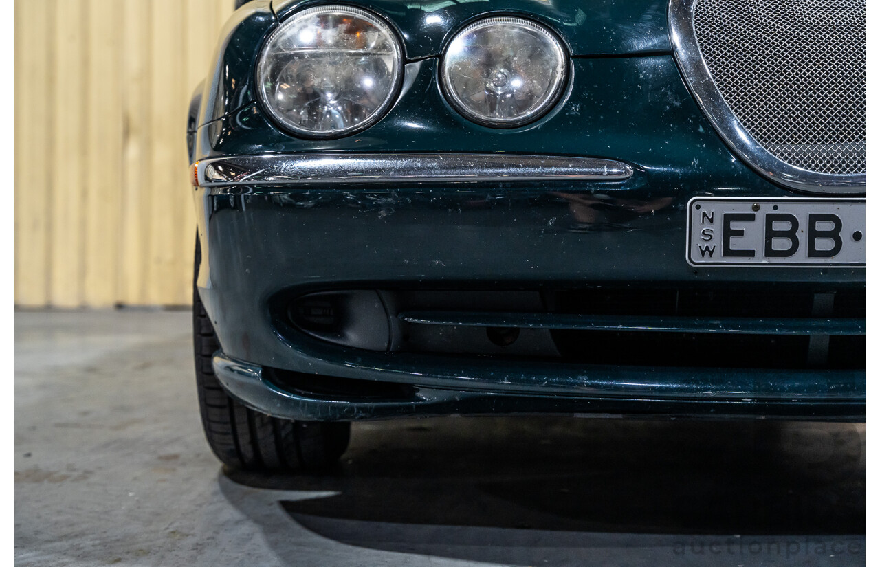 06/2001 Jaguar S Type V6 MY01 4d Sedan Green V6 3.0L