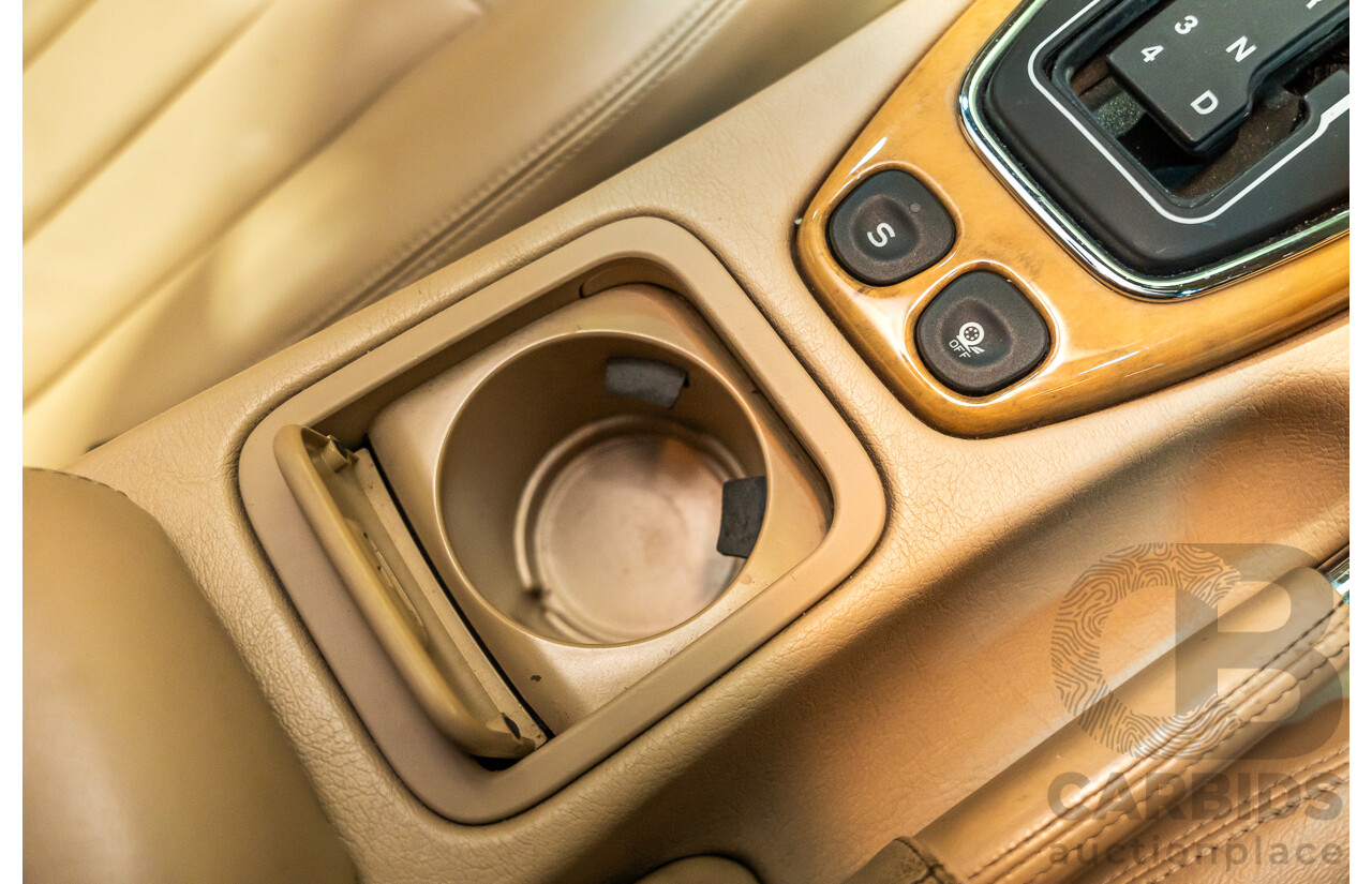 06/2001 Jaguar S Type V6 MY01 4d Sedan Green V6 3.0L