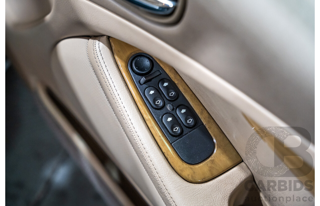 06/2001 Jaguar S Type V6 MY01 4d Sedan Green V6 3.0L