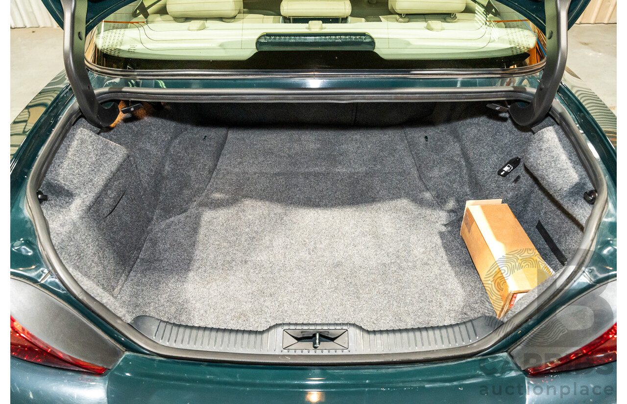 06/2001 Jaguar S Type V6 MY01 4d Sedan Green V6 3.0L