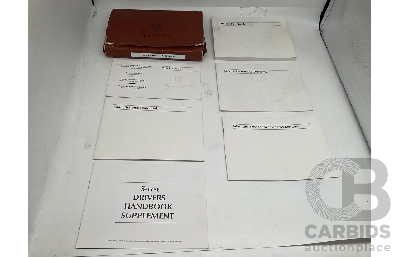 06/2001 Jaguar S Type V6 MY01 4d Sedan Green V6 3.0L