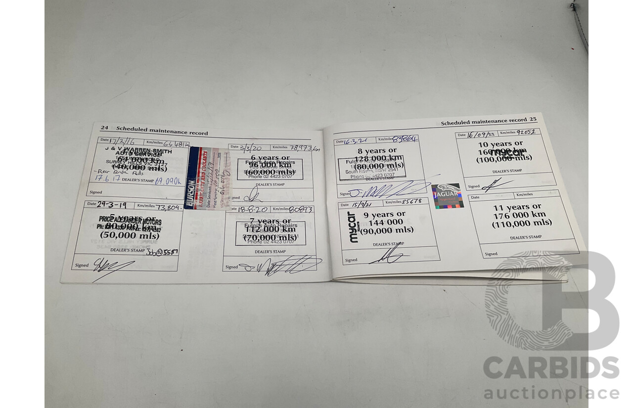 06/2001 Jaguar S Type V6 MY01 4d Sedan Green V6 3.0L