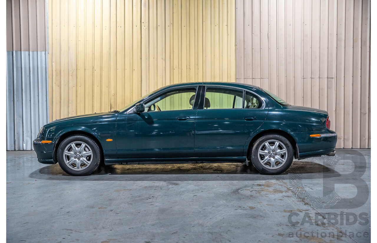 06/2001 Jaguar S Type V6 MY01 4d Sedan Green V6 3.0L